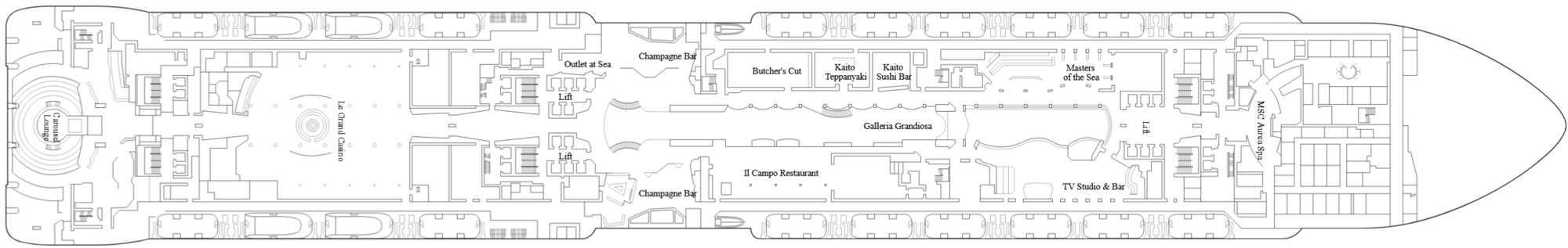 Deck 7 - Michelangelo plan